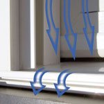 true sloped sill windows